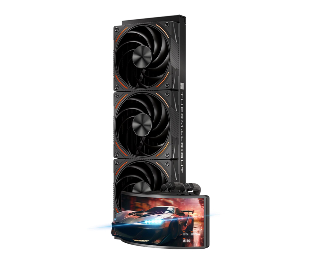 Thermalright Rainbow Vision 360 Turbo Argb Black 3x120mm - 1483702 - zdjęcie